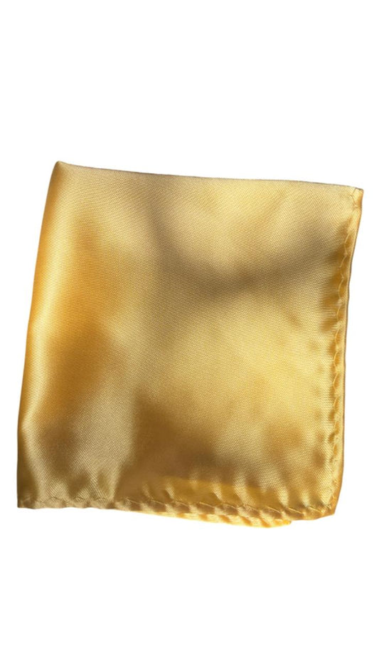 yellow plane pocket square