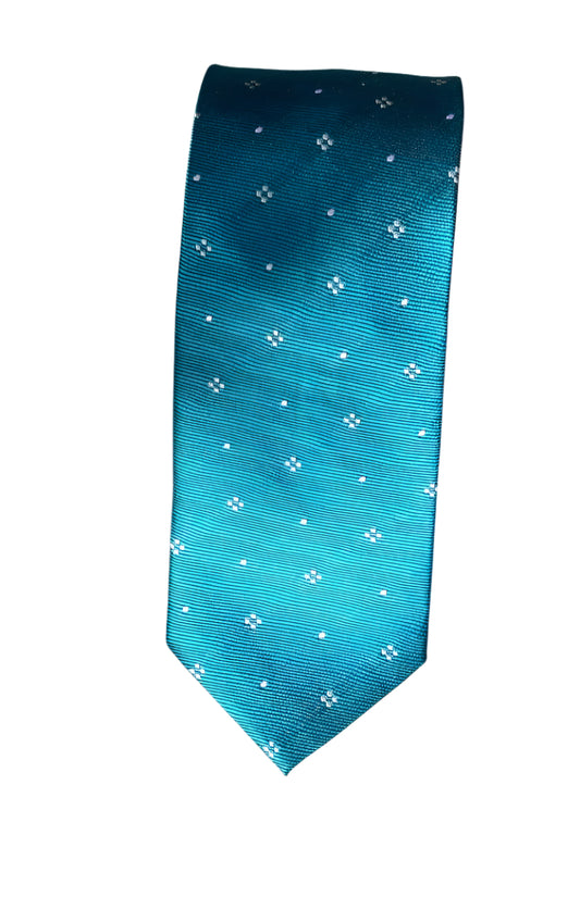 BLUE-DOTED-TIE